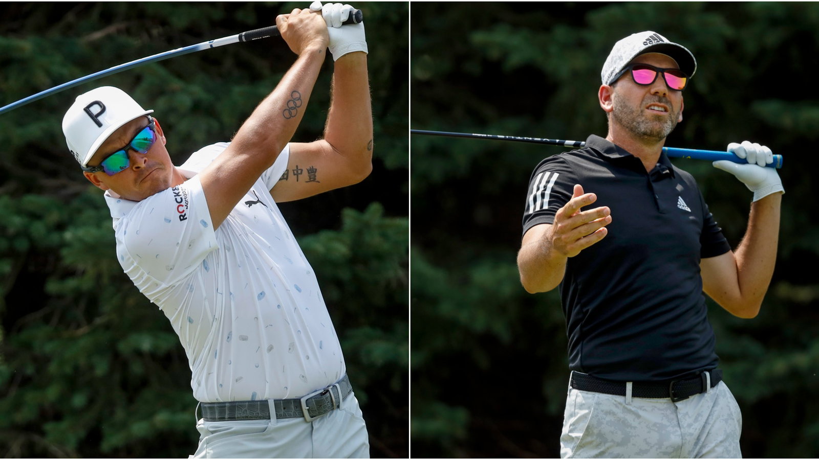 Rickie Fowler LOSES GROUND at 3M OPEN as Sergio Garcia TAKES CHUNK out of green!